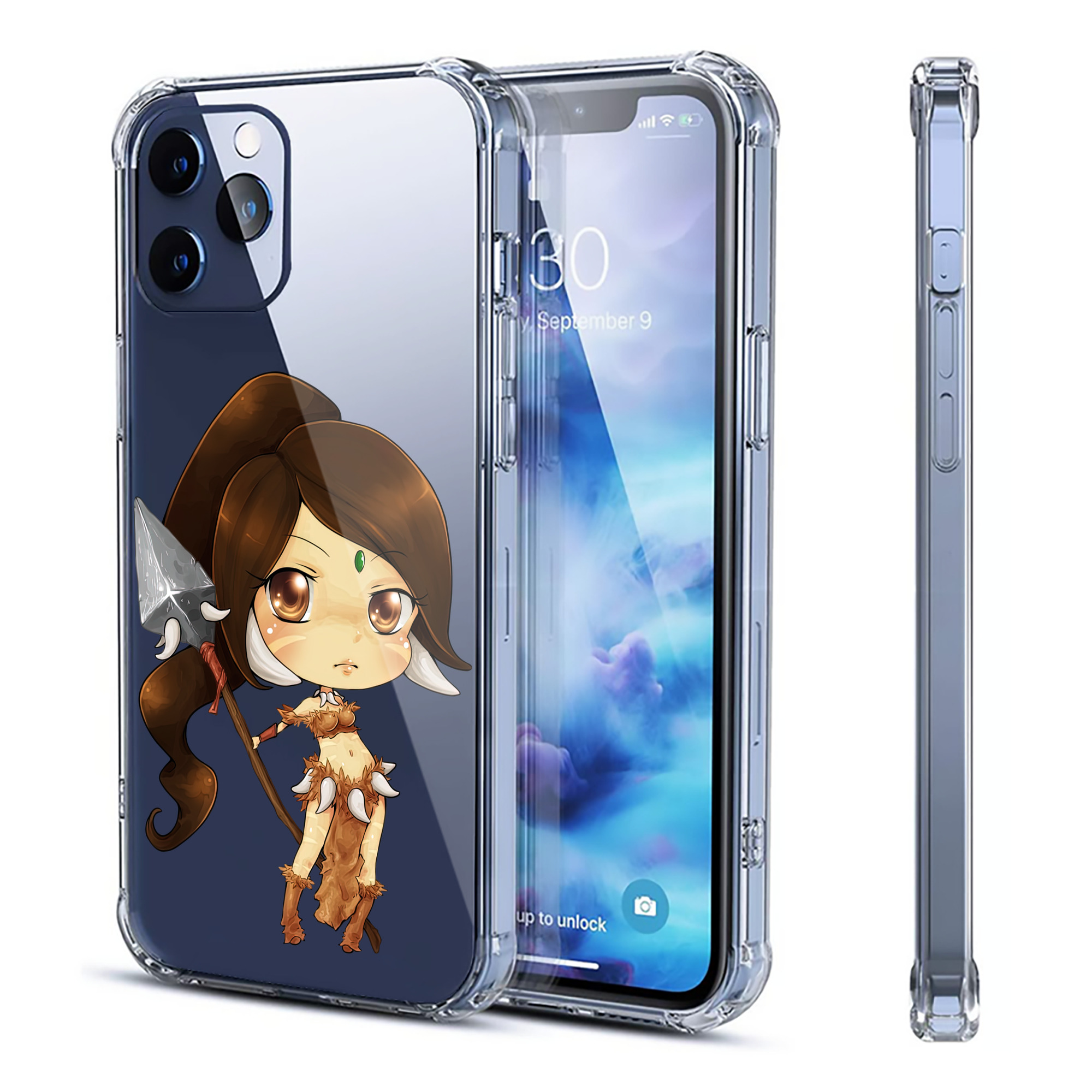 （画像用） リーグ・オブ・レジェンド League of Legends LOL 【iPhone 12シリーズ対応】透明スマホケース（クリアソフトケース）